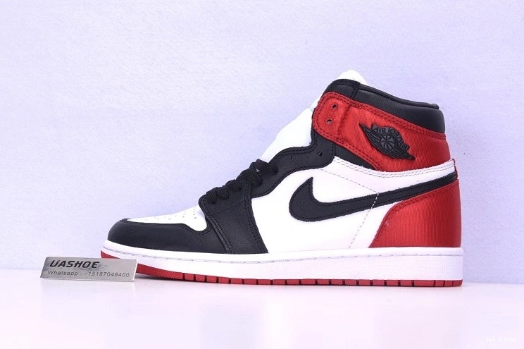 Black  Toe High 1 CD0461-016 Jordan Satin Retro 1004